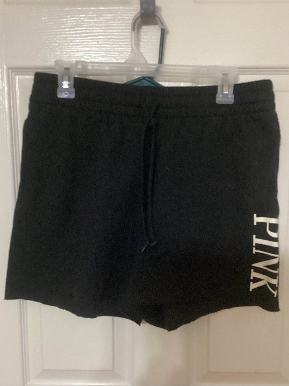 Pink Victoria’s Secret Black Shorts Women’s Large